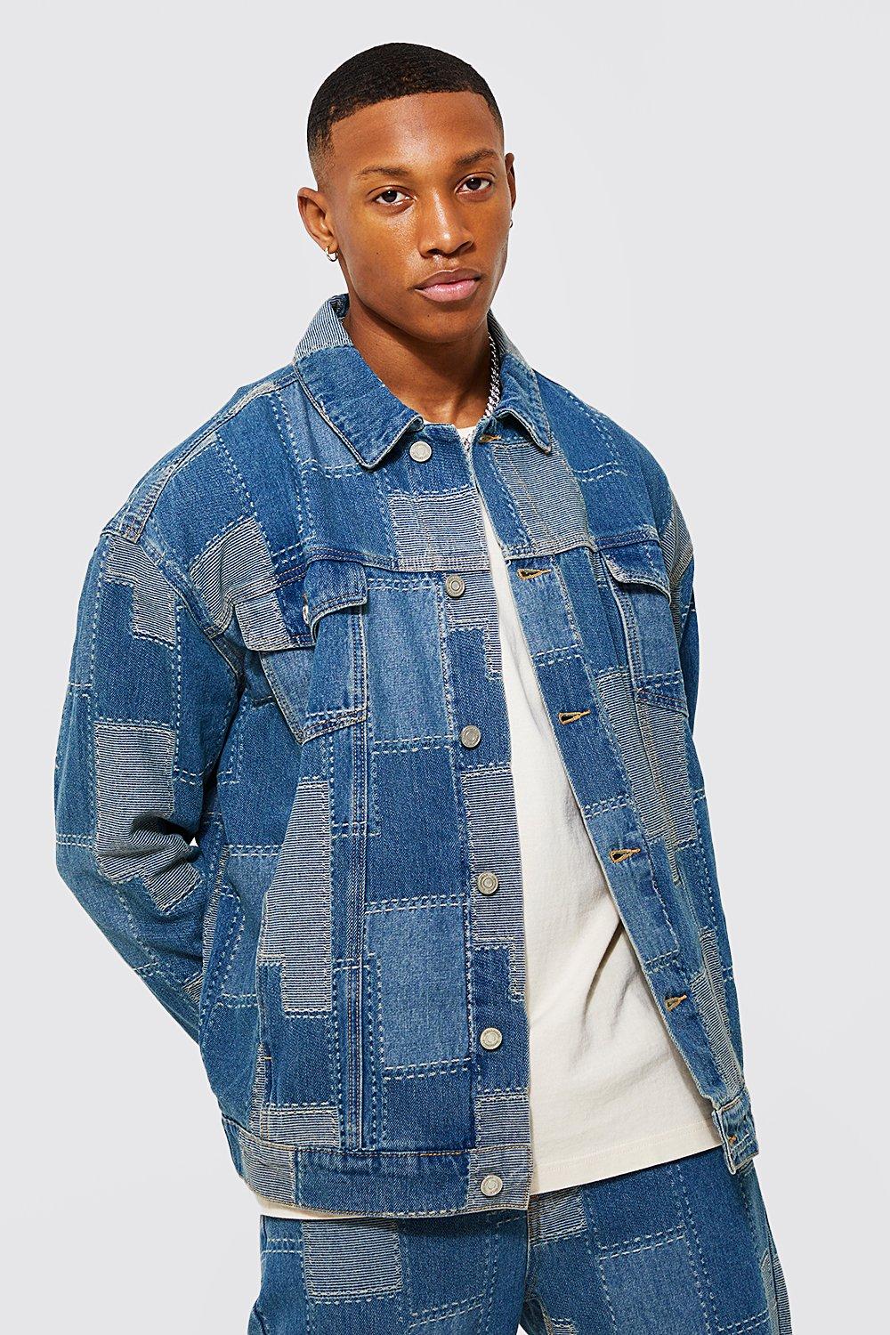 Monki oversized best sale denim jacket